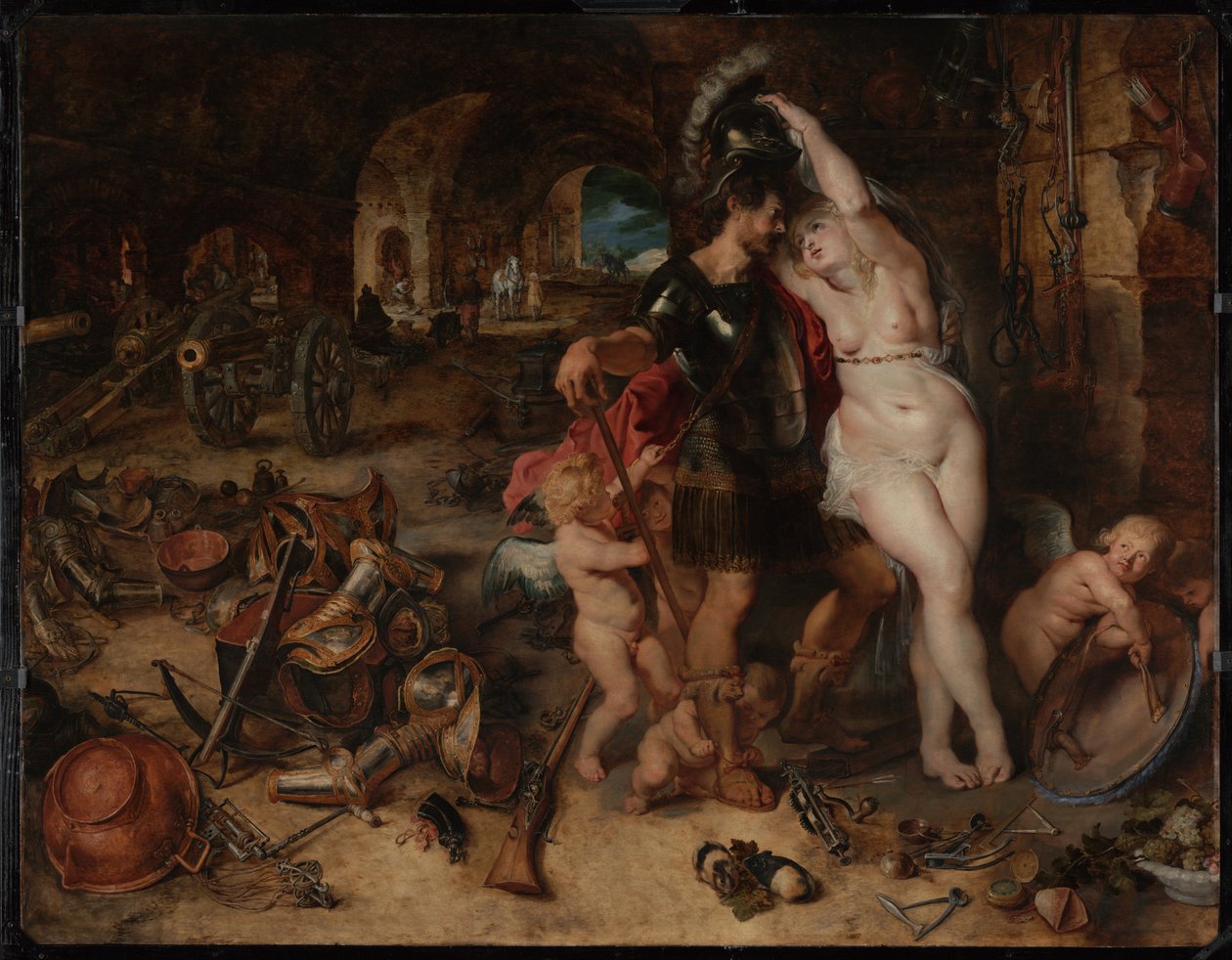 Paluu sodasta: Venus riisui Marsin tekijältä Peter Paul Rubens