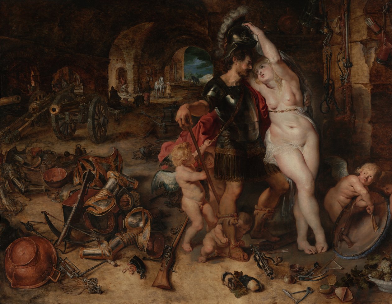 Paluu sodasta- Venus riisui Marsin tekijältä Peter Paul Rubens