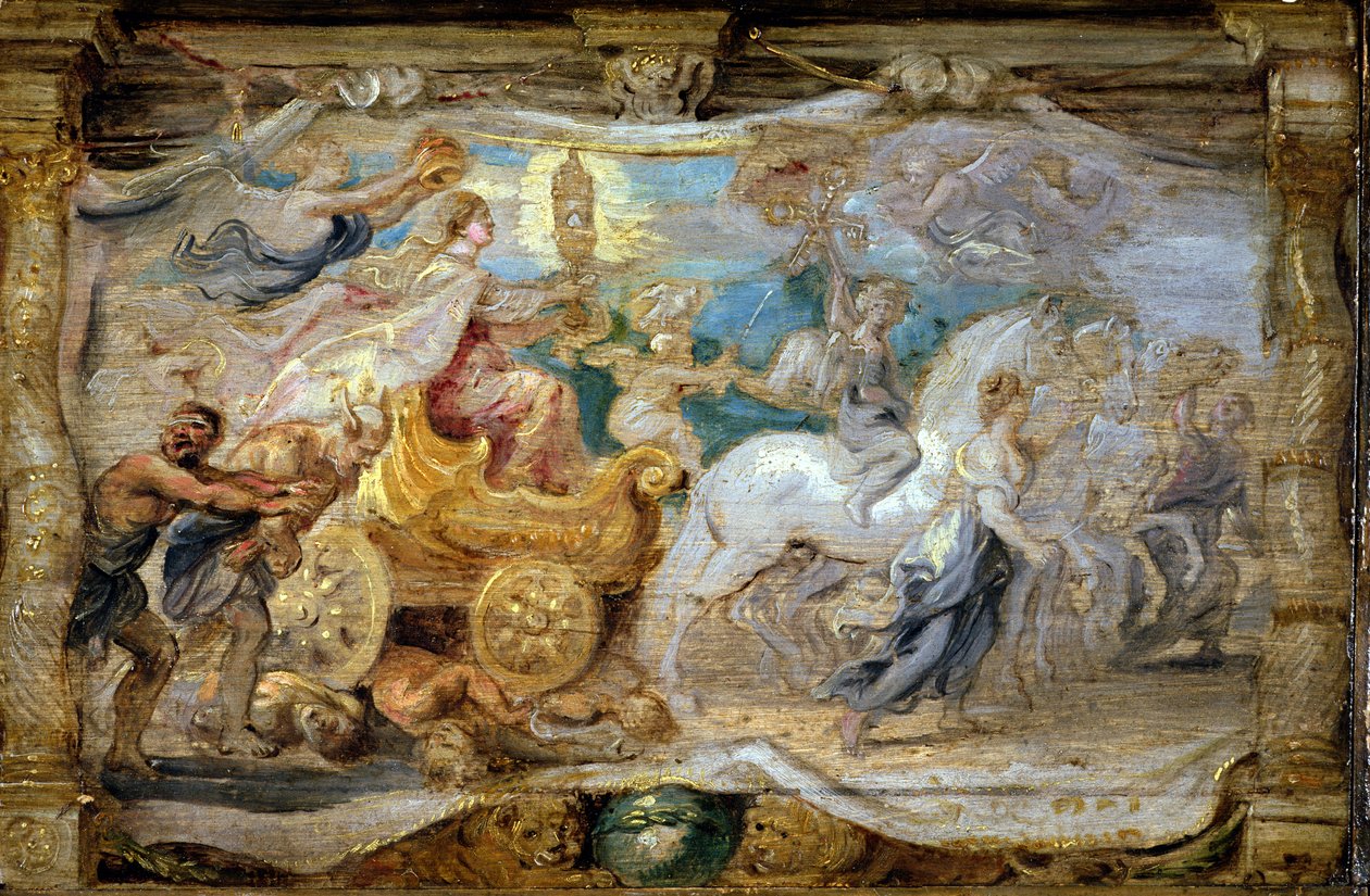 Eukaristian voitto tietämättömyydestä ja sokeudesta, n. 1625-26 tekijältä Peter Paul Rubens