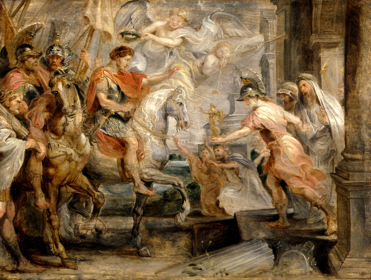 Konstantinuksen voitto Roomaan tekijältä Peter Paul Rubens