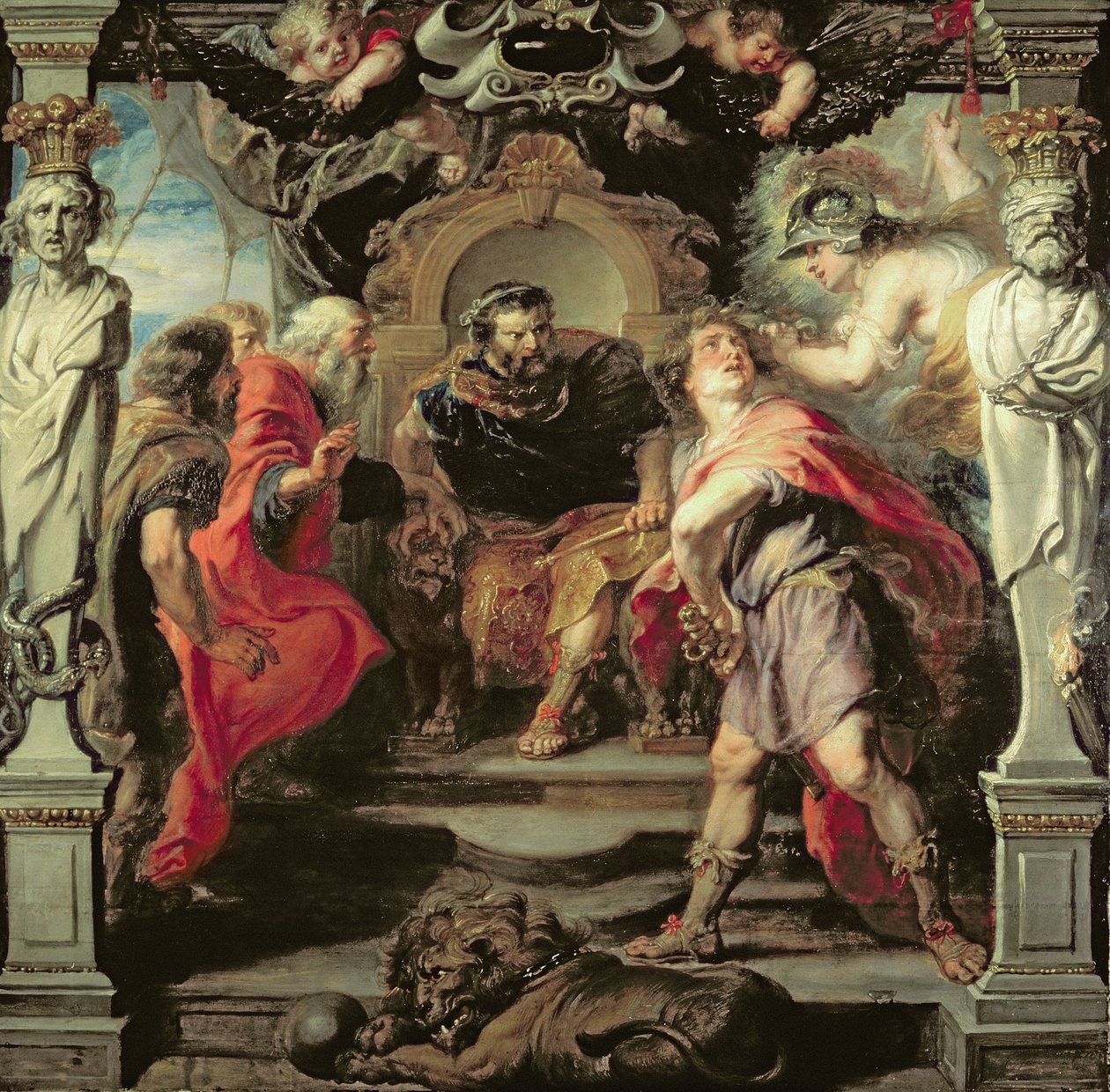 Akilleuksen viha n. 1633 tekijältä Peter Paul Rubens