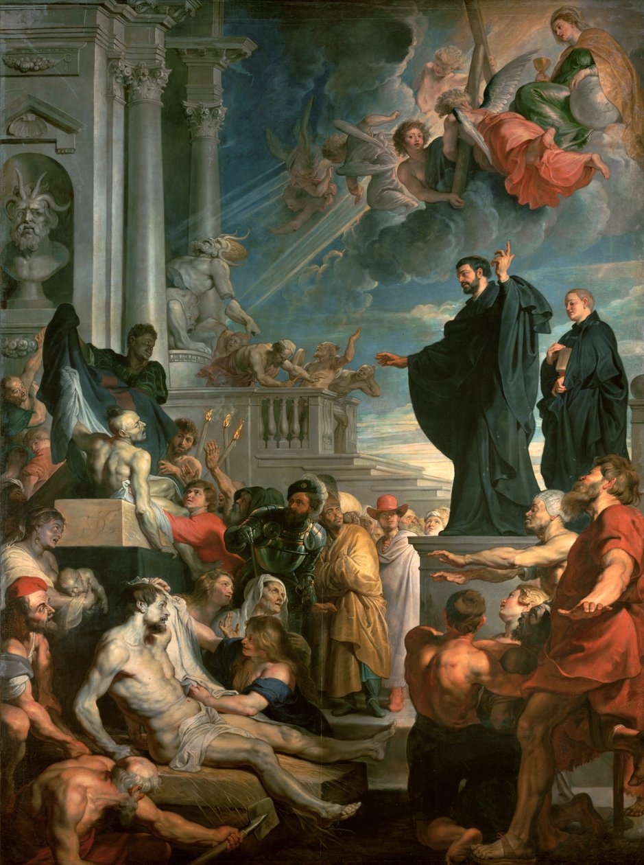 Pyhän Francis Xavierin ihmeet tekijältä Peter Paul Rubens
