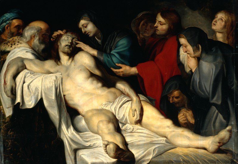 Trauer um den toten Christus tekijältä Peter Paul Rubens