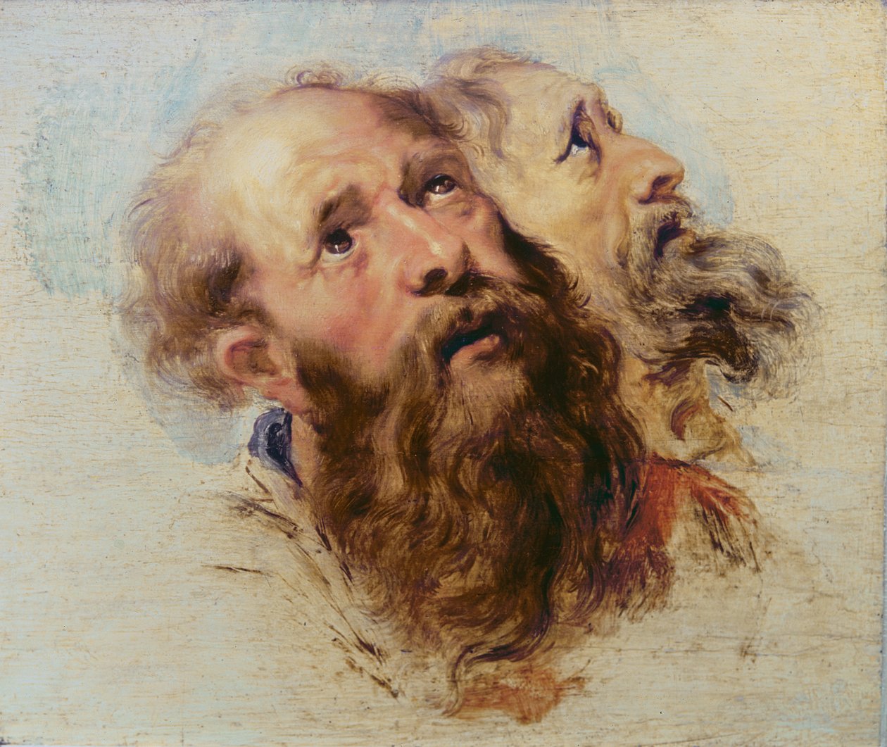 Kaksi apostolia tekijältä Peter Paul Rubens