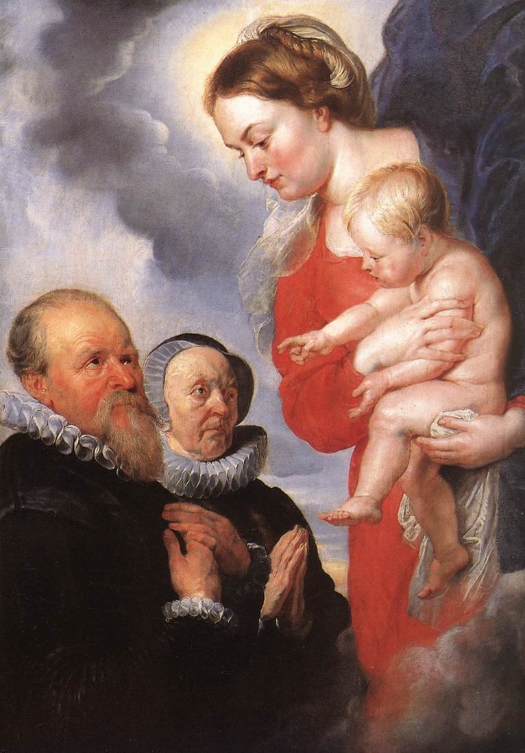 Neitsyt ja lapsi tekijältä Peter Paul Rubens