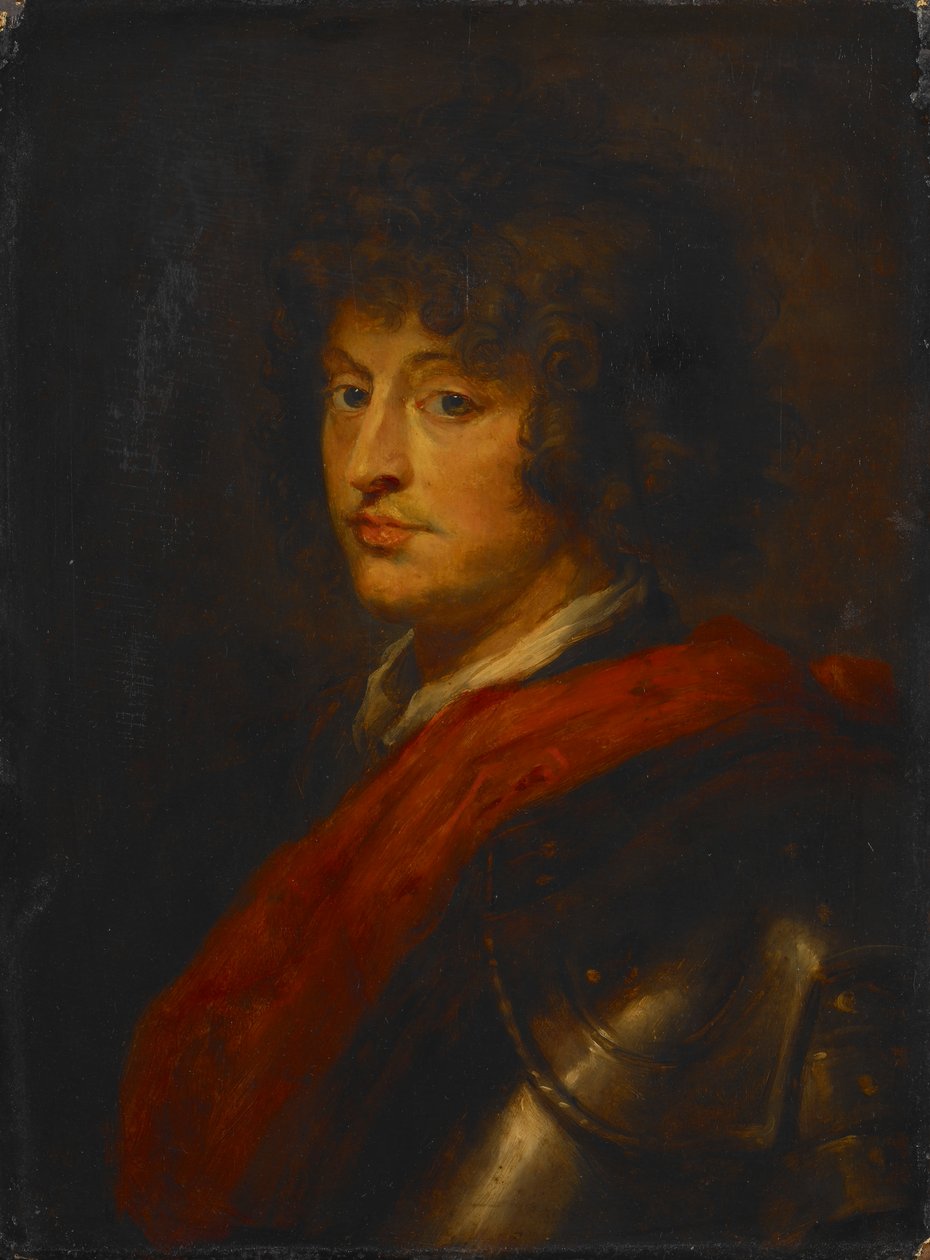 Nuori mies panssarissa tekijältä Peter Paul Rubens