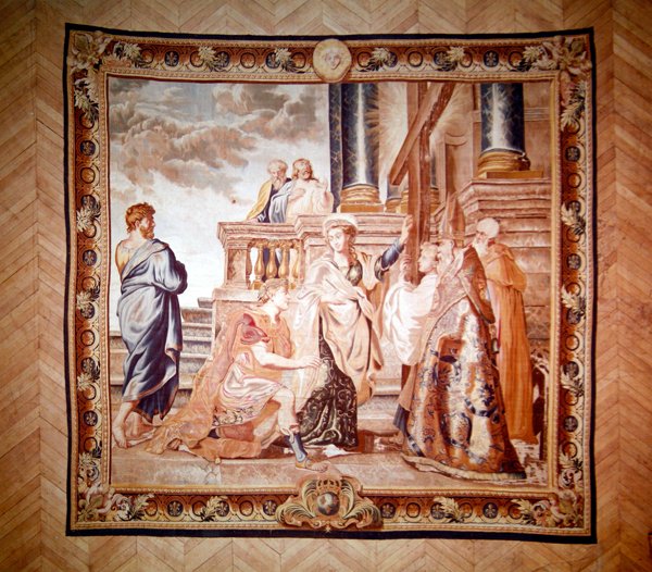 Pyhä Helena ja todellinen risti tekijältä Peter Paul after Rubens