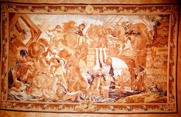 Milvian Bridgen taistelu tekijältä Peter Paul after Rubens