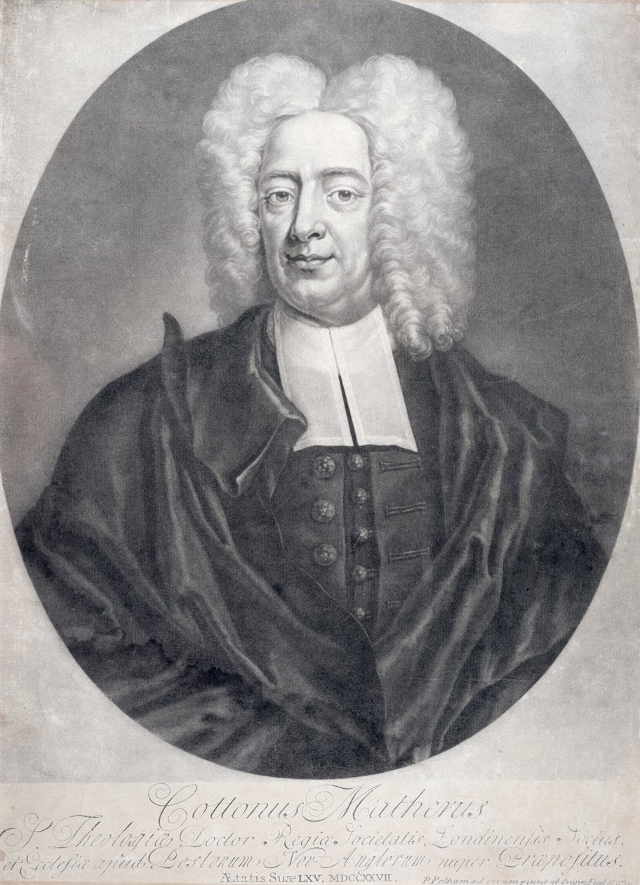 Cotton Mather (1663-1728) tekijältä Peter Pelham