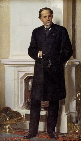 Arkkitehti Ferdinand Meldahlin muotokuva tekijältä Peder Severin Krøyer