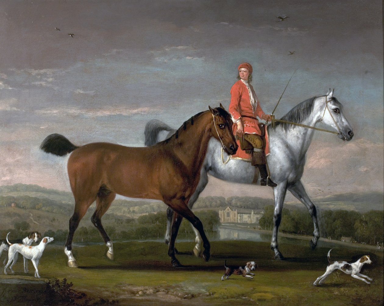 Kuusi ja kello, 1724 tekijältä Peter Tillemans