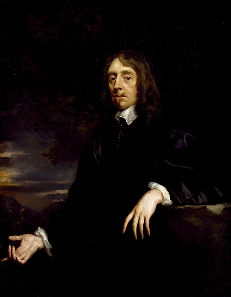 Gentlemanin muotokuva, 1640-1650 tekijältä Peter Lely