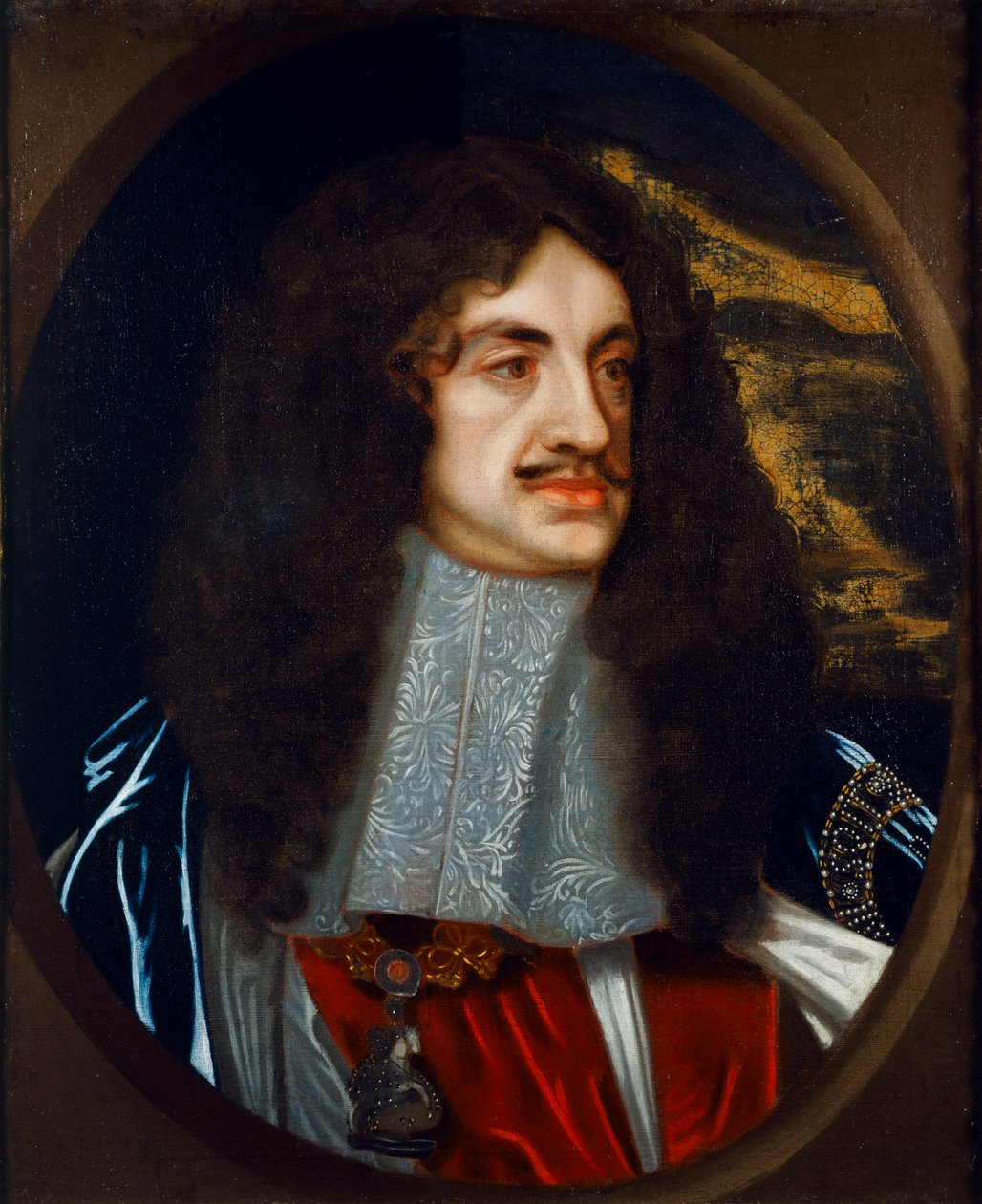 James II:n muotokuva (öljy kankaalle) tekijältä Peter (after) Lely