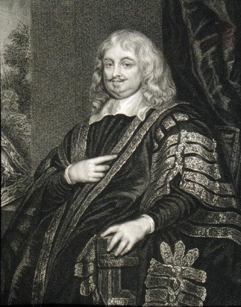 Sir Edward Hyden (1609-74) muotokuva, Clarendonin ensimmäinen jaarl, "Lodge
