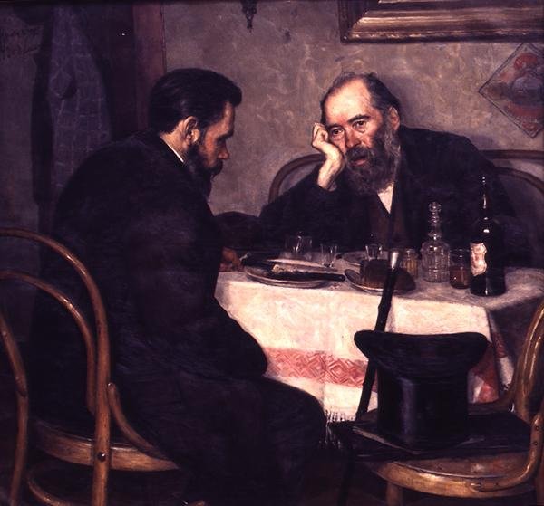 Kahden ystävän tapaaminen tekijältä Peter Alexandrovich Nilus