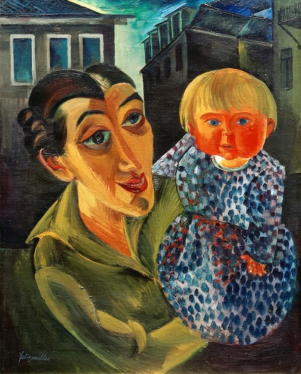 Hanna i Sonjafinnish tekijältä Peter August Böckstiegel