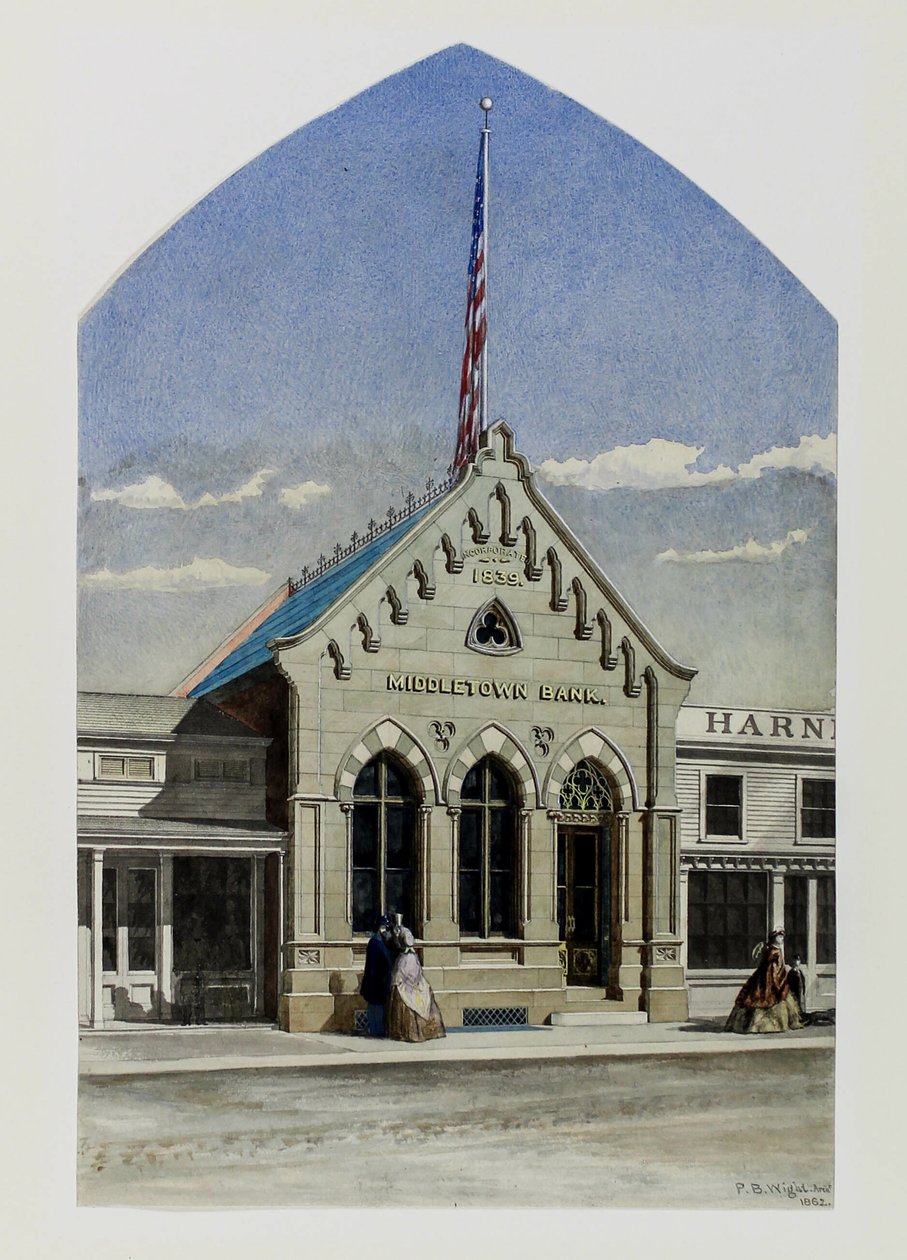 Middletown Bank, New York, tulevaisuudennäkymät tekijältä Peter Bonnett Wight