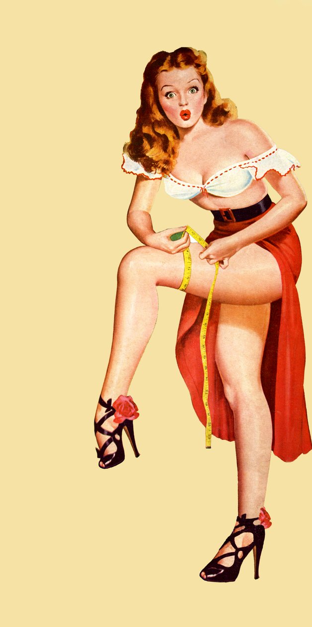 Pin-up, Wink-lehden kansi tekijältä Peter Driben