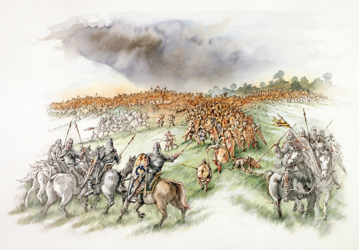 Hastingsin taistelu, 1066 c1990-2010 tekijältä Peter Dunn