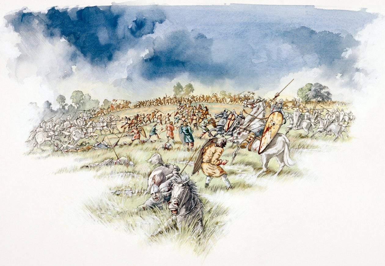 Hastingsin taistelu, 1066 c1990-2010 tekijältä Peter Dunn