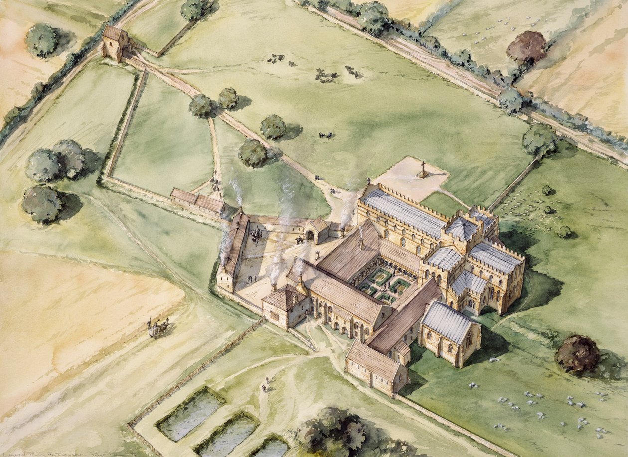 Lanercost Priory, Cumbria, c1996-c2006 tekijältä Peter Dunn