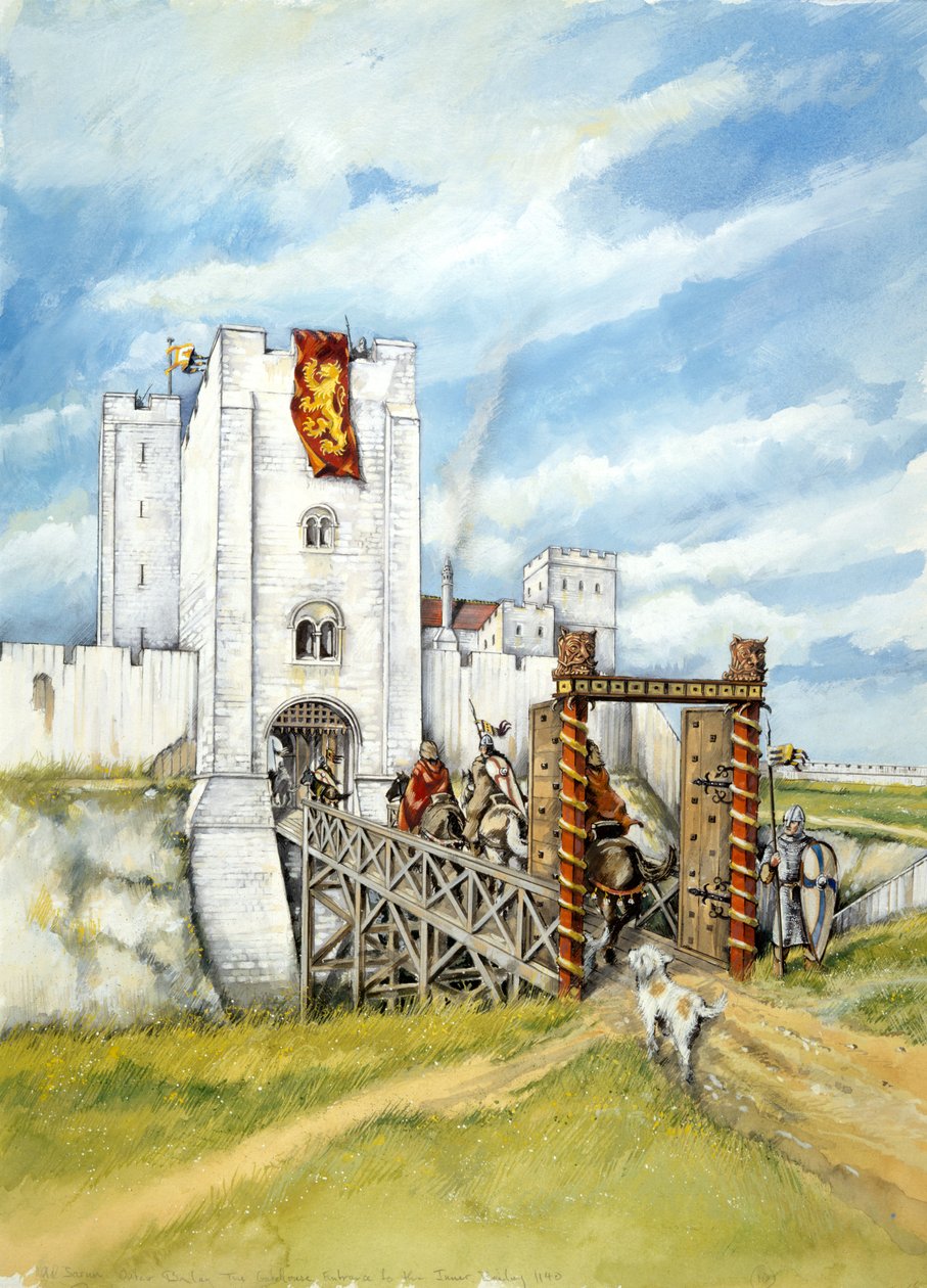 Old Sarum, 1140, c1990-2010 tekijältä Peter Dunn