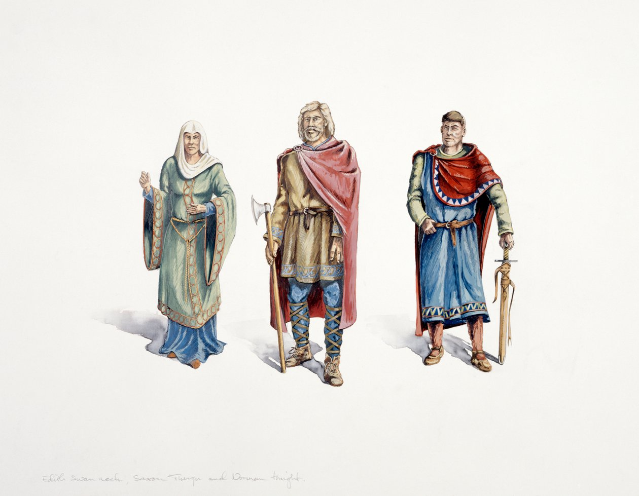 Saksit ja normannit, 1000-luku, 1990-2010 tekijältä Peter Dunn