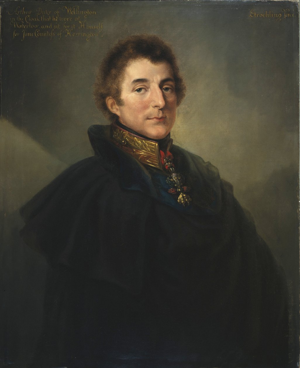 Kenttämarsalkka Arthur Wellesley, KG GCB (1769-1852), Wellingtonin ensimmäinen herttua, 1820 tekijältä Peter Edward Stroehling