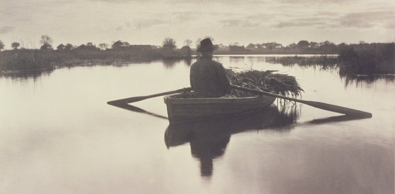 Rowing Home the Schoof-stuff, Life and Landscape on Norfolk Broads, 1886 tekijältä Peter Emerson und Thomas Goodall