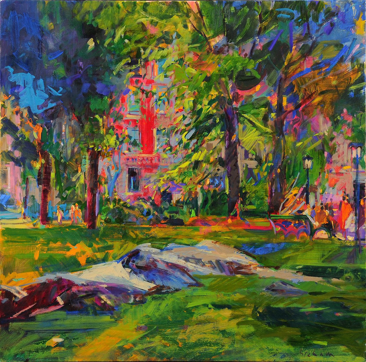 Cedar Hill, Central Park tekijältä Peter Graham (Contemporary)