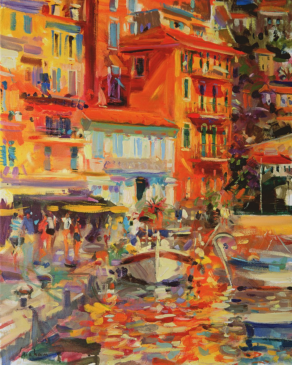 Heijastuksia, Villefranche, 2002 tekijältä Peter Graham (Contemporary)