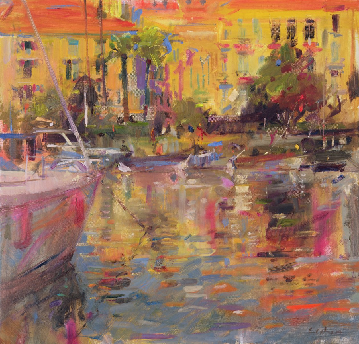 Riviera Moorings tekijältä Peter Graham (Contemporary)