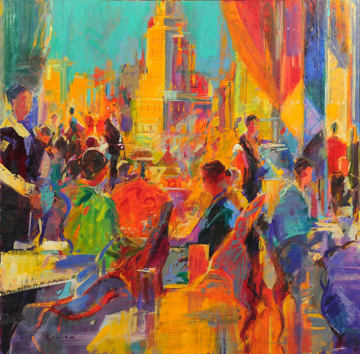 Helmsley Park Lane, New York tekijältä Peter Graham (Contemporary)