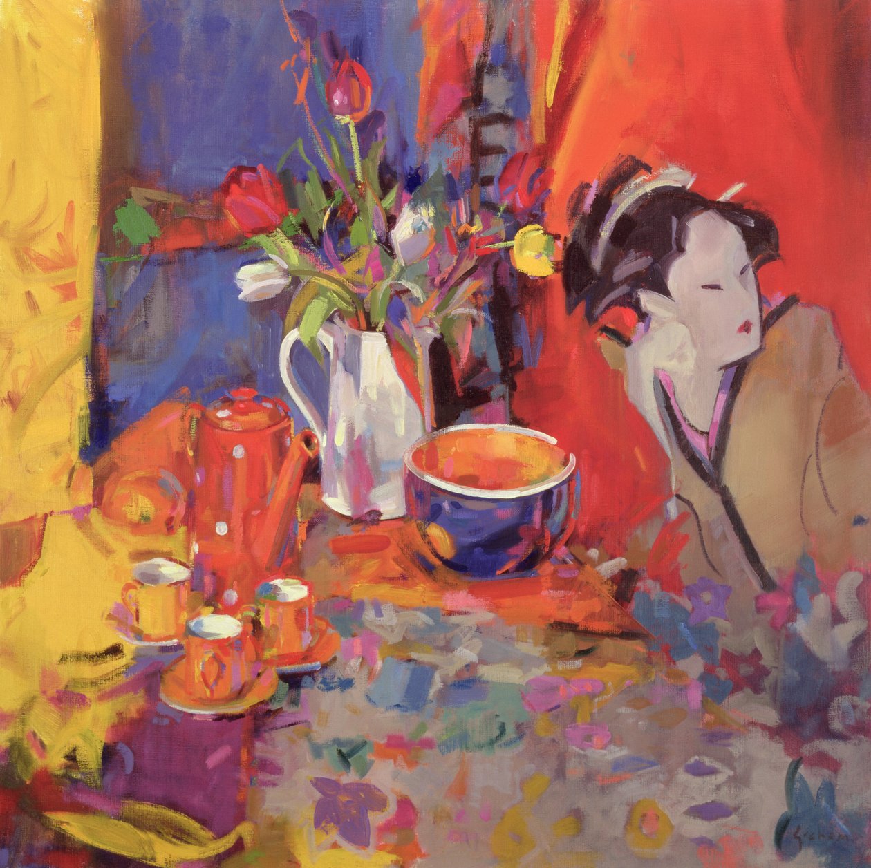 Maaginen pöytä, 2002 tekijältä Peter Graham (Contemporary)