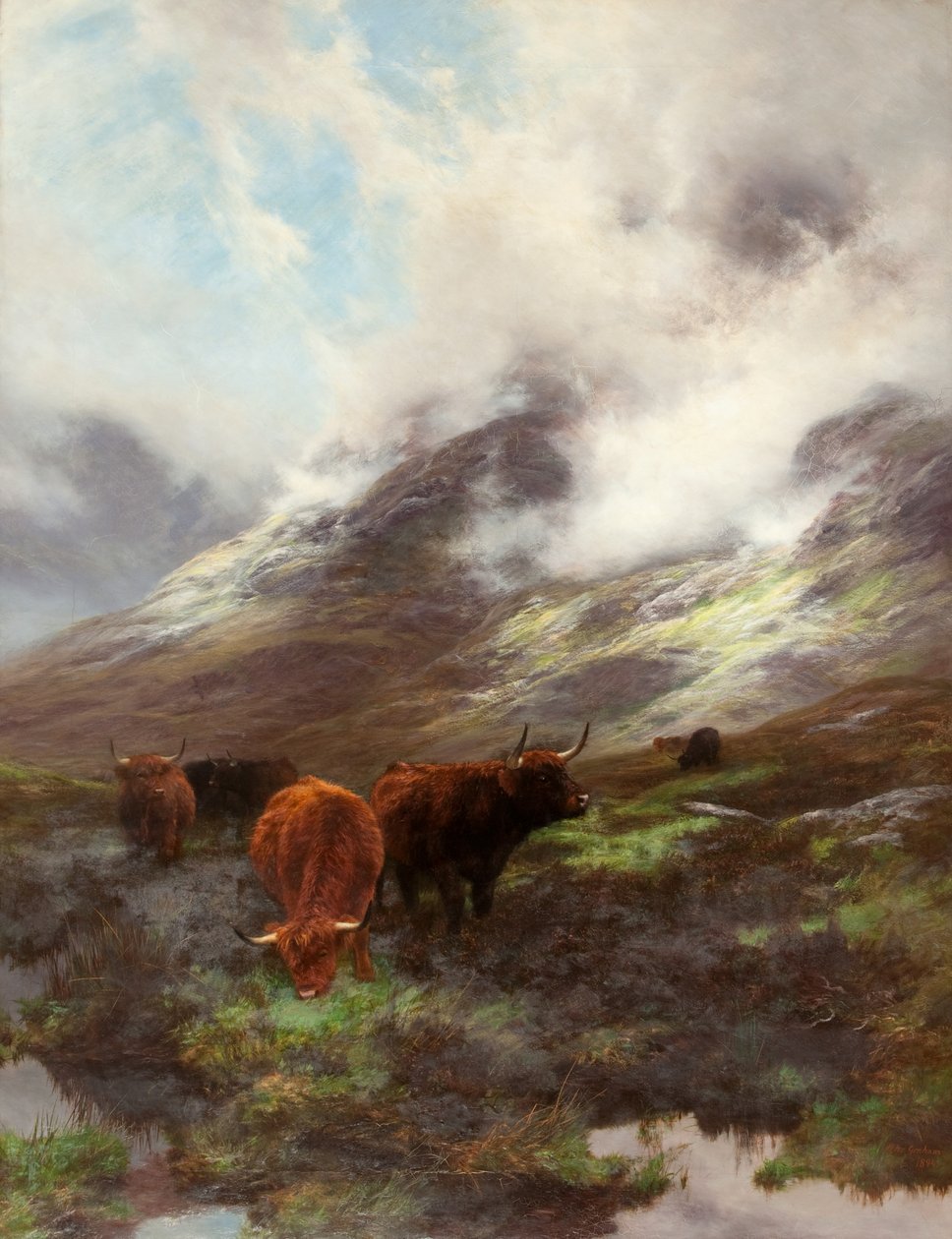 Glenin päällikkö, 1894 tekijältä Peter Graham