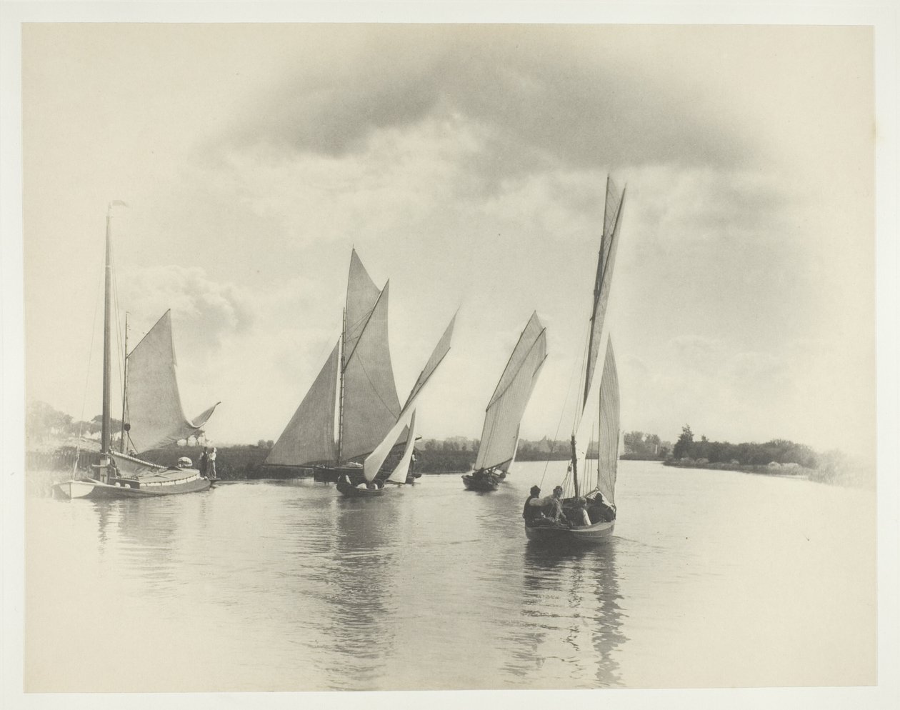 Purjehdusottelu Horningissa tekijältä Peter Henry Emerson