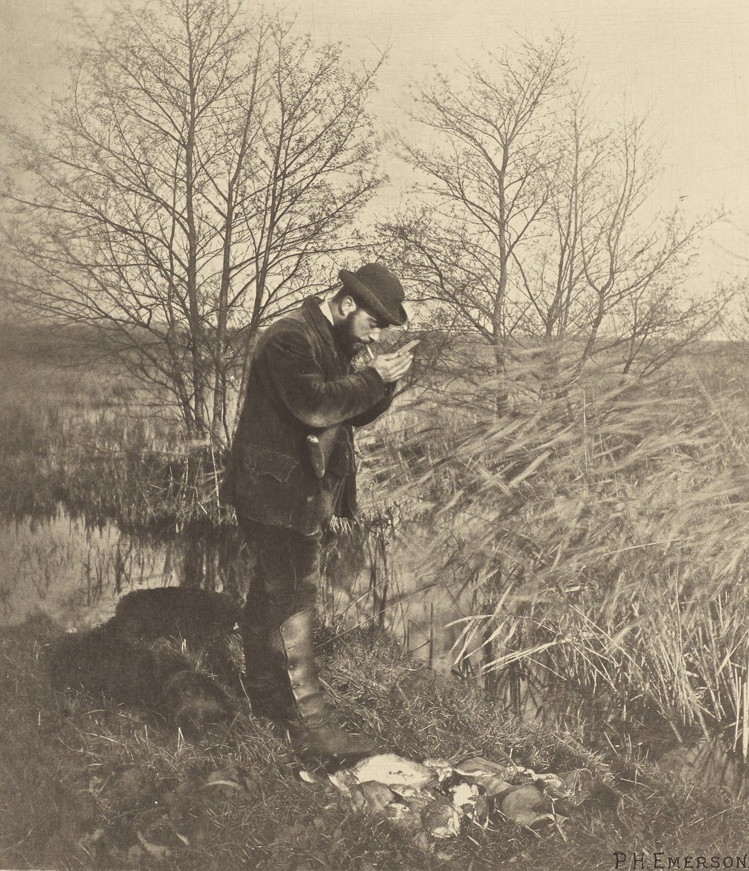 Salaisessa kulmassa. [Norfolk.] tekijältä Peter Henry Emerson