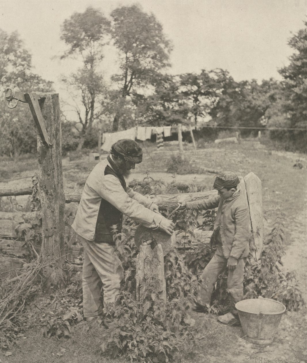 Grindstonessa - Suffolkin maatilapihalla tekijältä Peter Henry Emerson