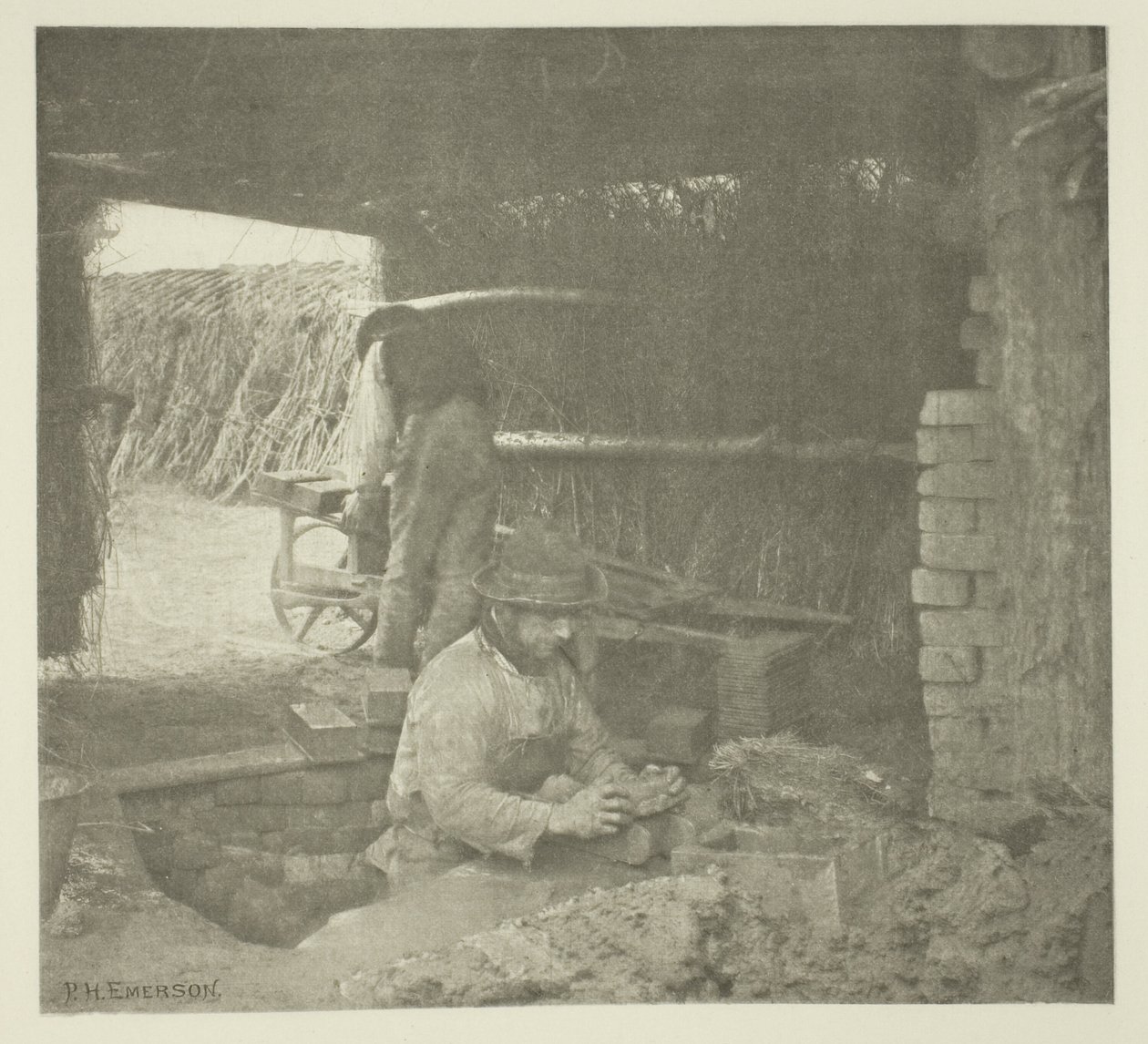 Tiilien valmistus (Norfolk) tekijältä Peter Henry Emerson