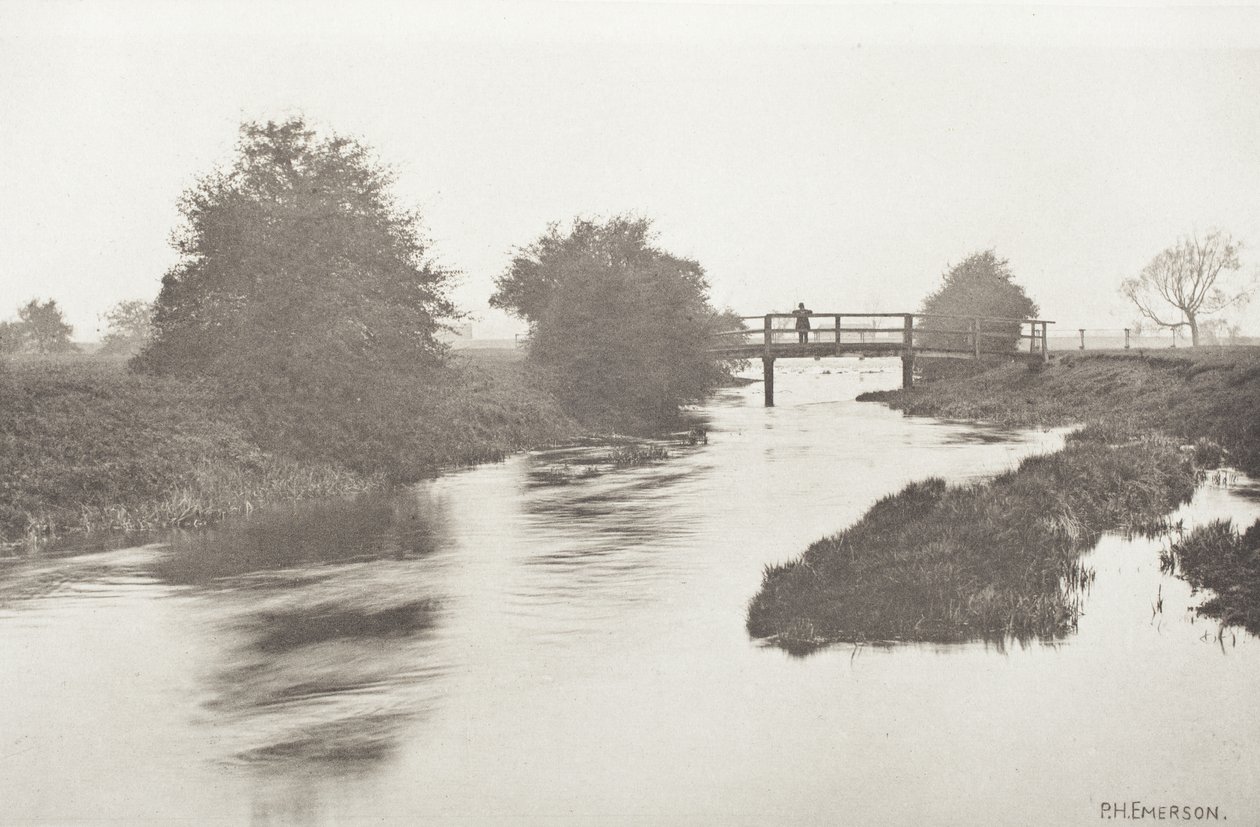 Kävelysilta Tottenhamin lähellä tekijältä Peter Henry Emerson