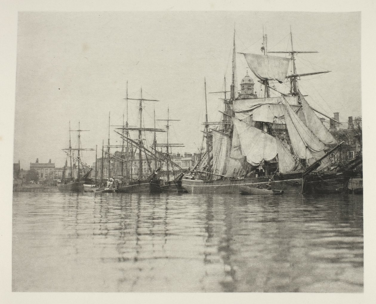 Great Yarmouthin satama tekijältä Peter Henry Emerson