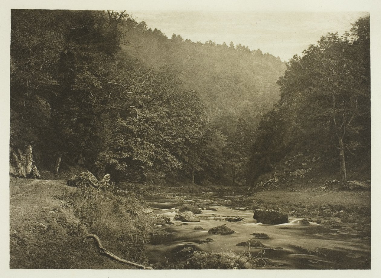 Dove Dale (Staffordshiren puolella) tekijältä Peter Henry Emerson