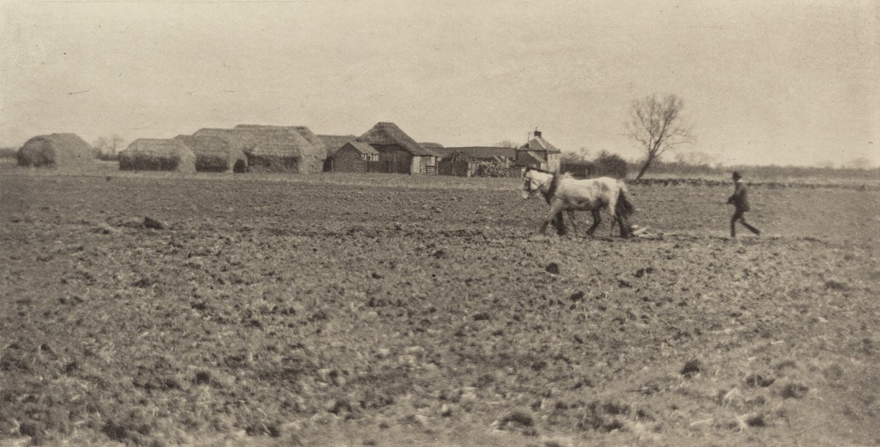Marsh Farm aikaisin keväällä tekijältä Peter Henry Emerson