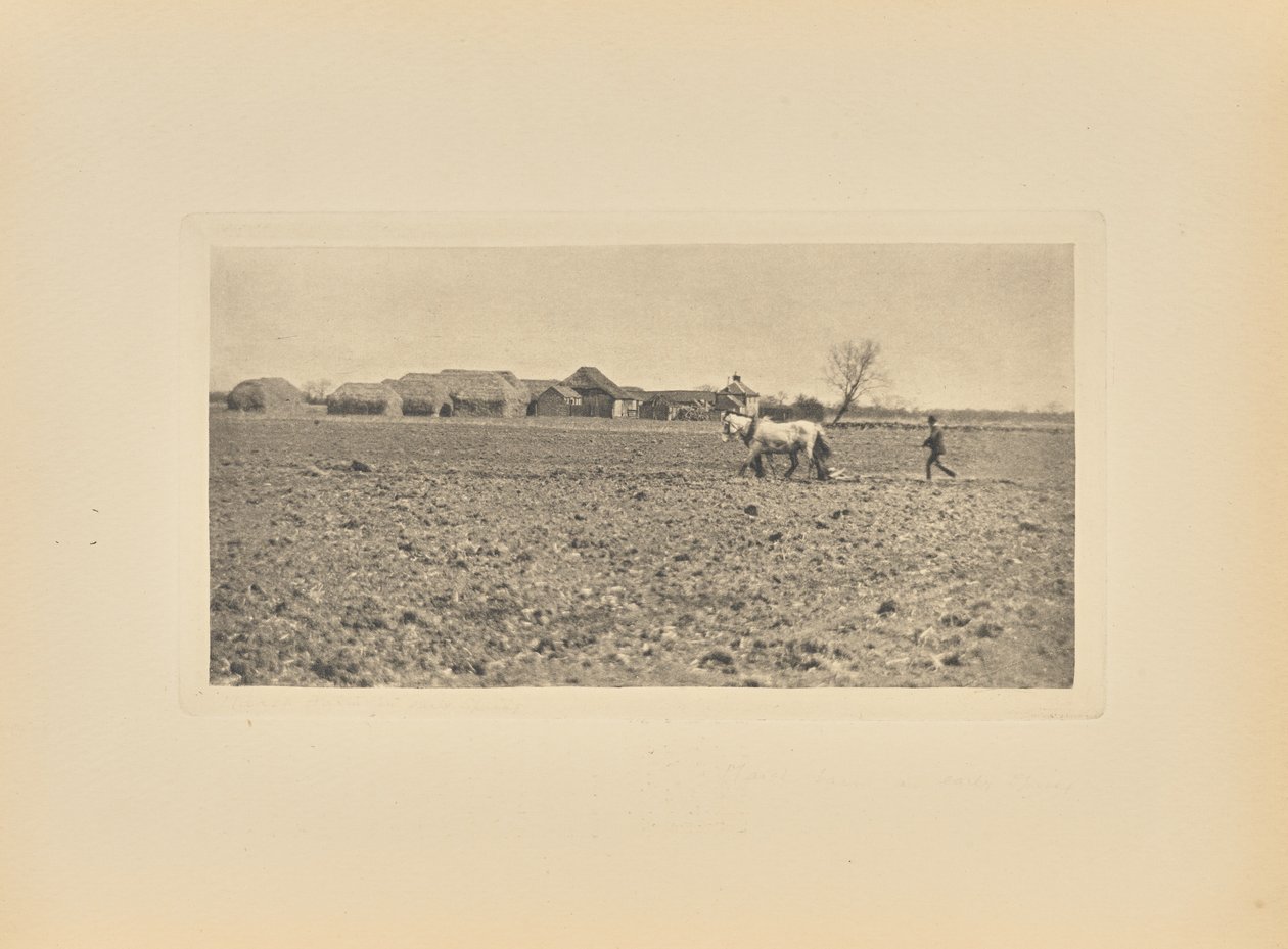 [Marsh Farm in Early Spring] tekijältä Peter Henry Emerson