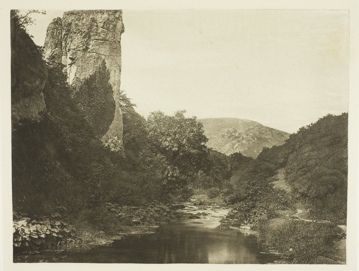"Pickering Tor", Dove Dale, - tekijältä Peter Henry Emerson