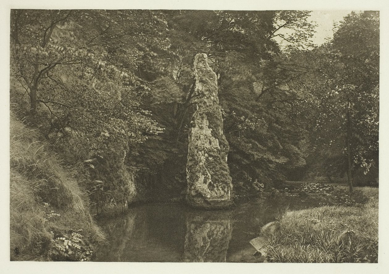 "Pike Pool," Beresford Dale tekijältä Peter Henry Emerson