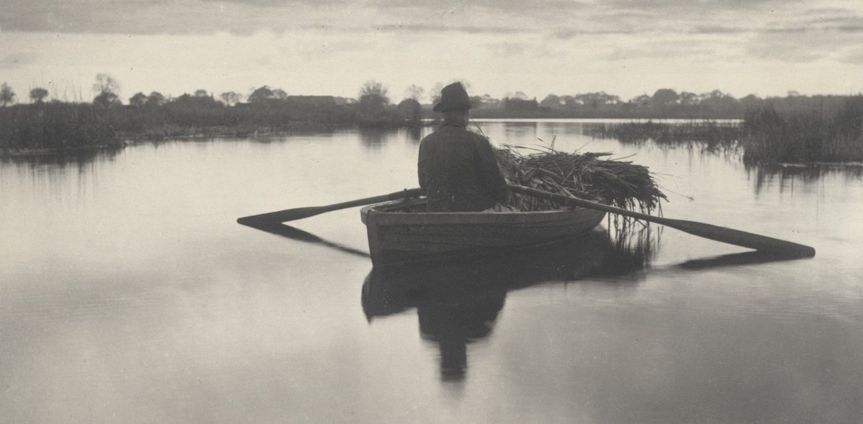 Schoof-Stuffin soutaminen kotiin,1886 (kuva) tekijältä Peter Henry Emerson
