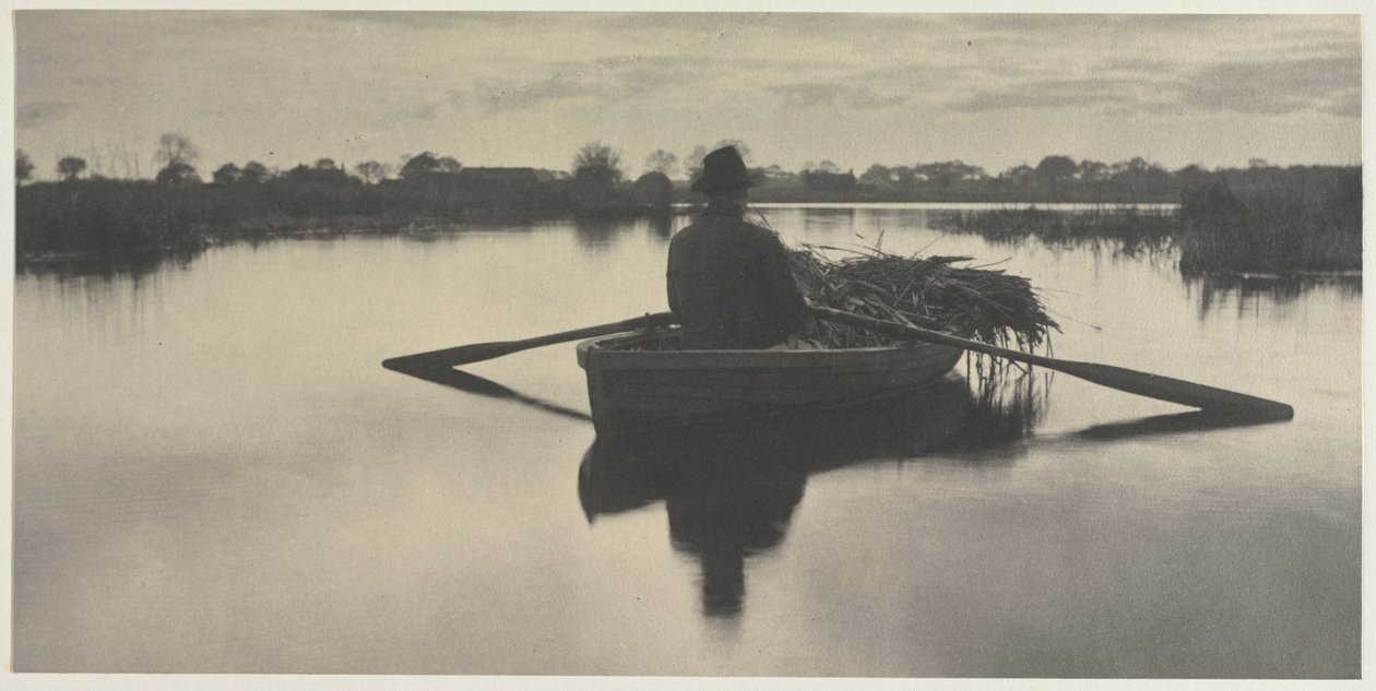 Soutu kotiin elämästä ja maisemasta Norfolk Broadsilla, 1886, levy XXI, 1886. tekijältä Peter Henry Emerson