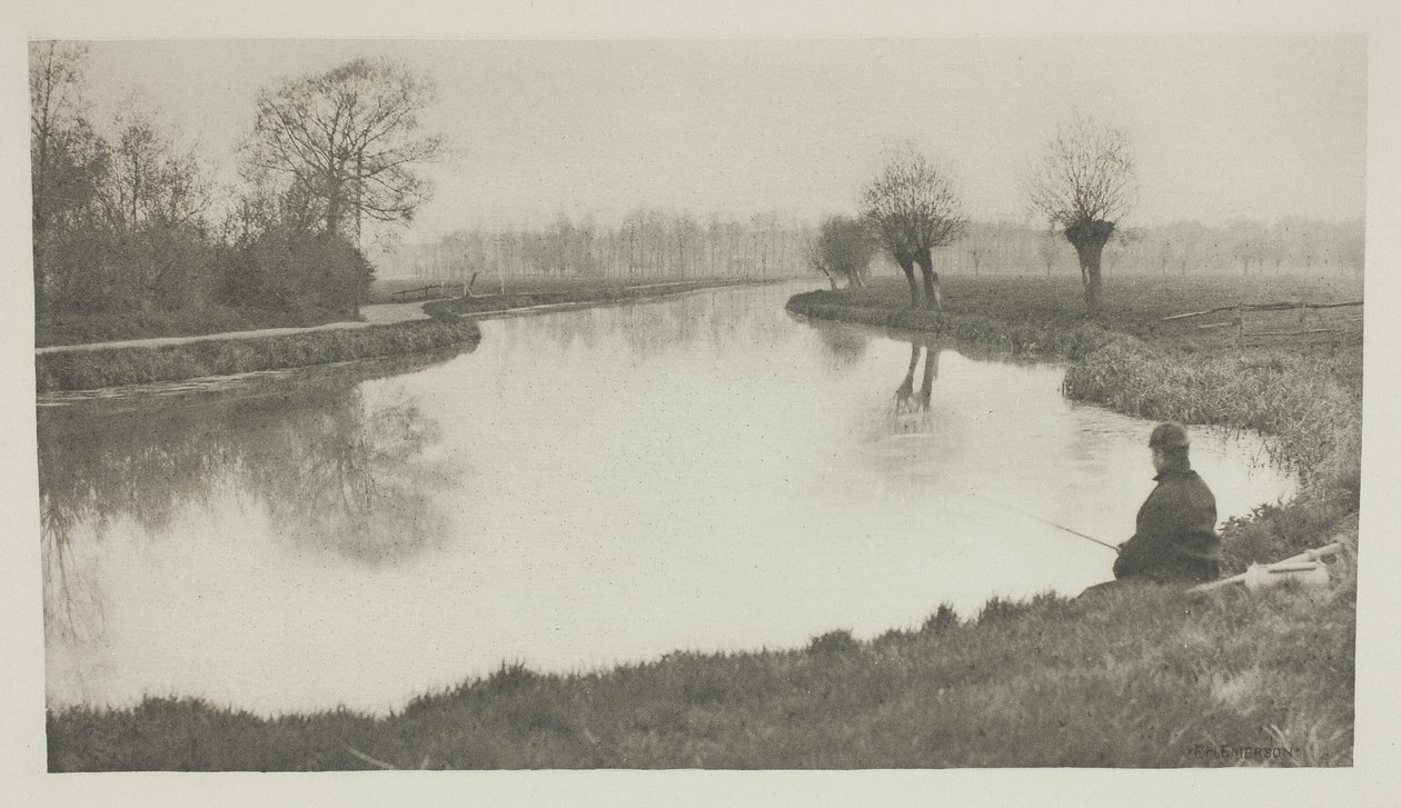 The Black Pool, lähellä Hoddesdonia tekijältä Peter Henry Emerson