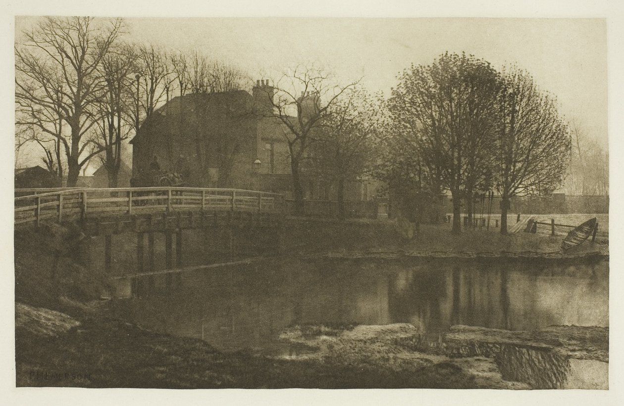 The Ferry Boat Inn, Tottenham tekijältä Peter Henry Emerson